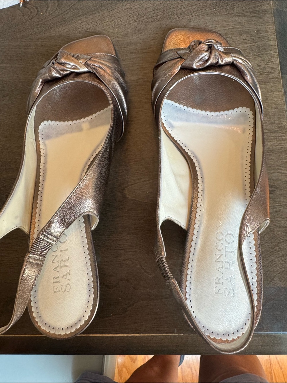 Franco Sarto Knot Slingback Mules